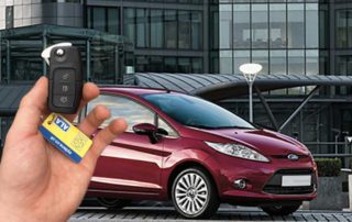 Ford fiesta and key3