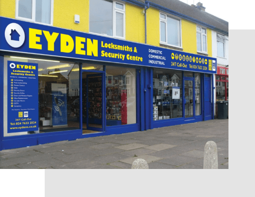 Image showing a Coventry locksmith shop front