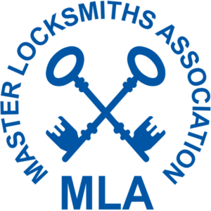 Master Locksmiths Association Logo blue